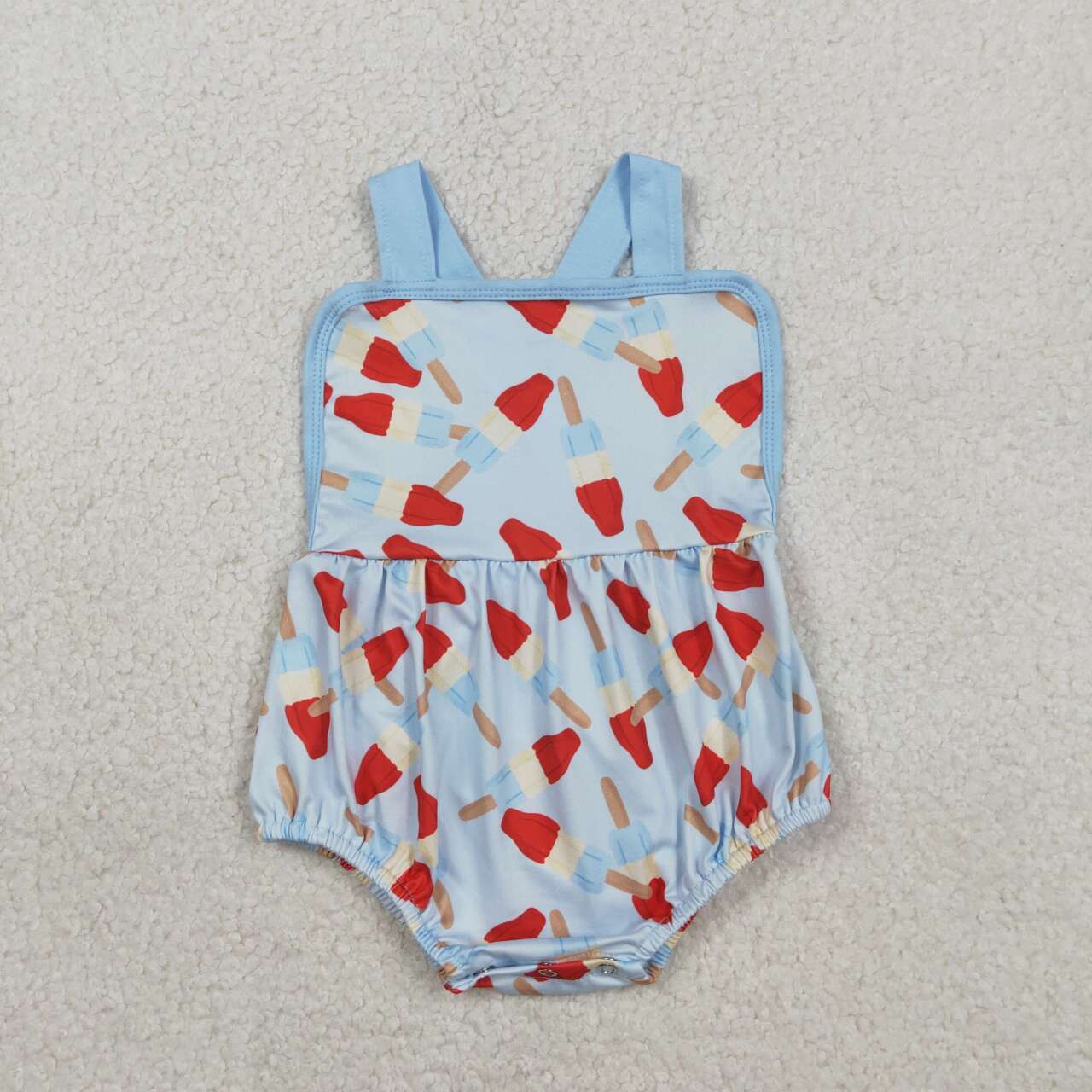 July 4th popsicle design summer romper