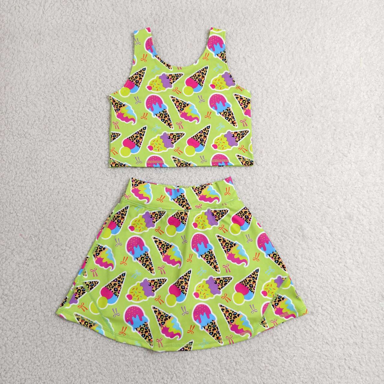 Baby girls active wear athletic summer yoga  outfit