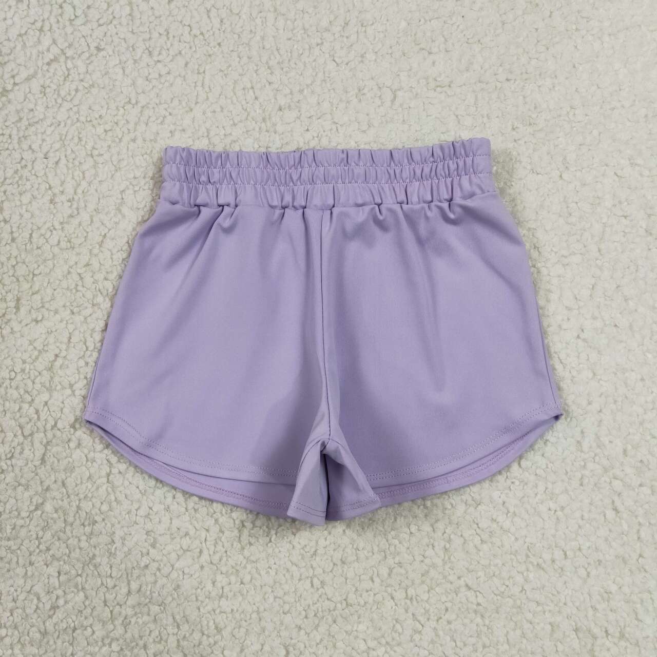 Toddle baby girls lavender summer yoga shorts