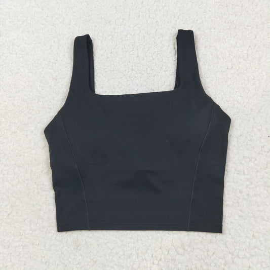 USA SHOP Adult women black bra crop top