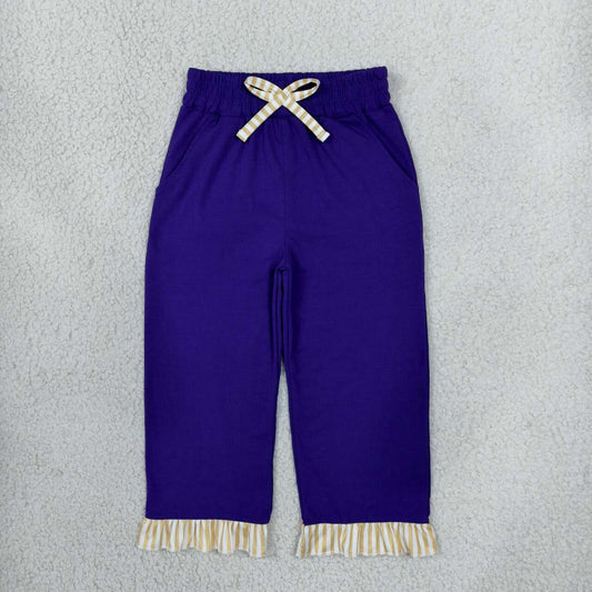 Purple color toddle baby girls  pants