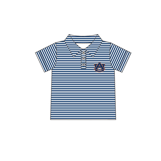 kids baby boy college team polo shirt