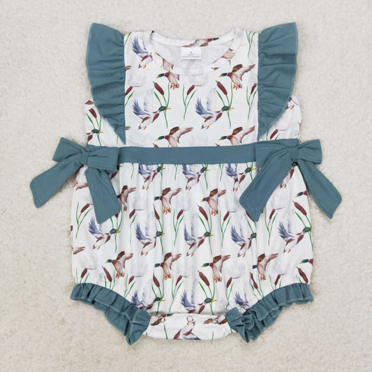 toddle girls mallard duck romper