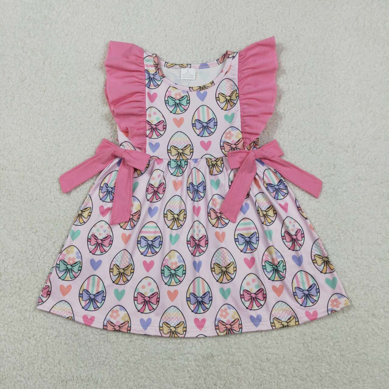 Esater eggs design toddle girls dress