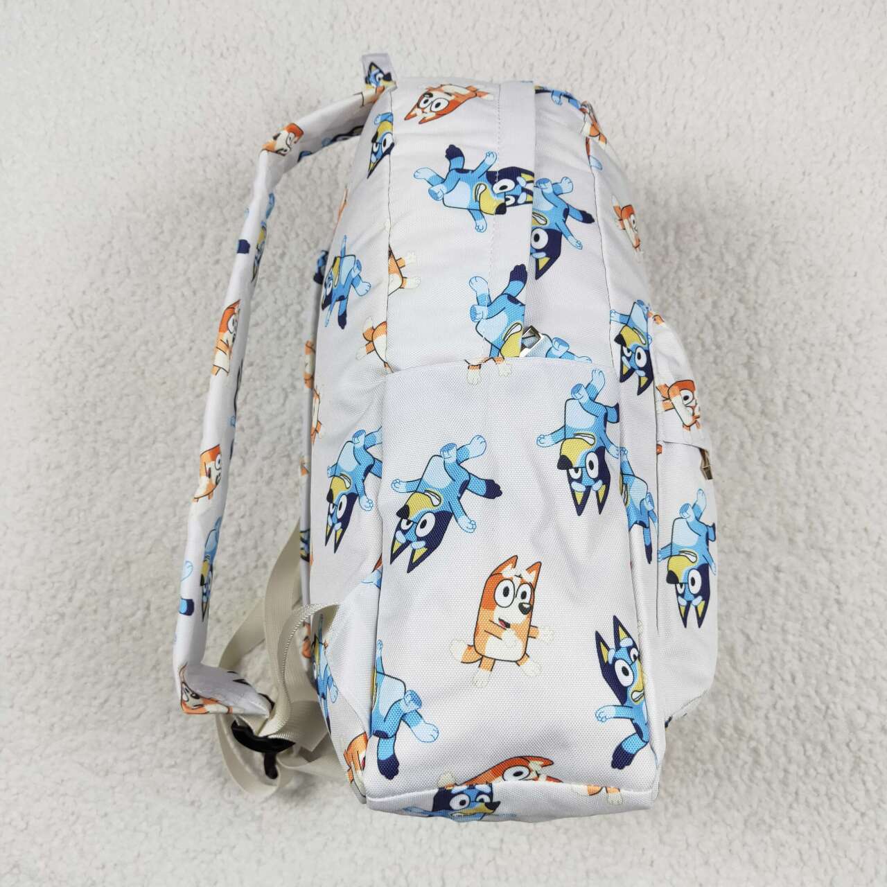 infant baby girls blue cartoon dog backpack