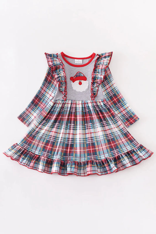 baby girls Christmas boutique dress wholesale kids clothing