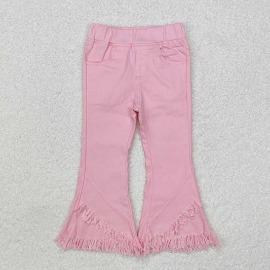 baby girls pink jeans pants