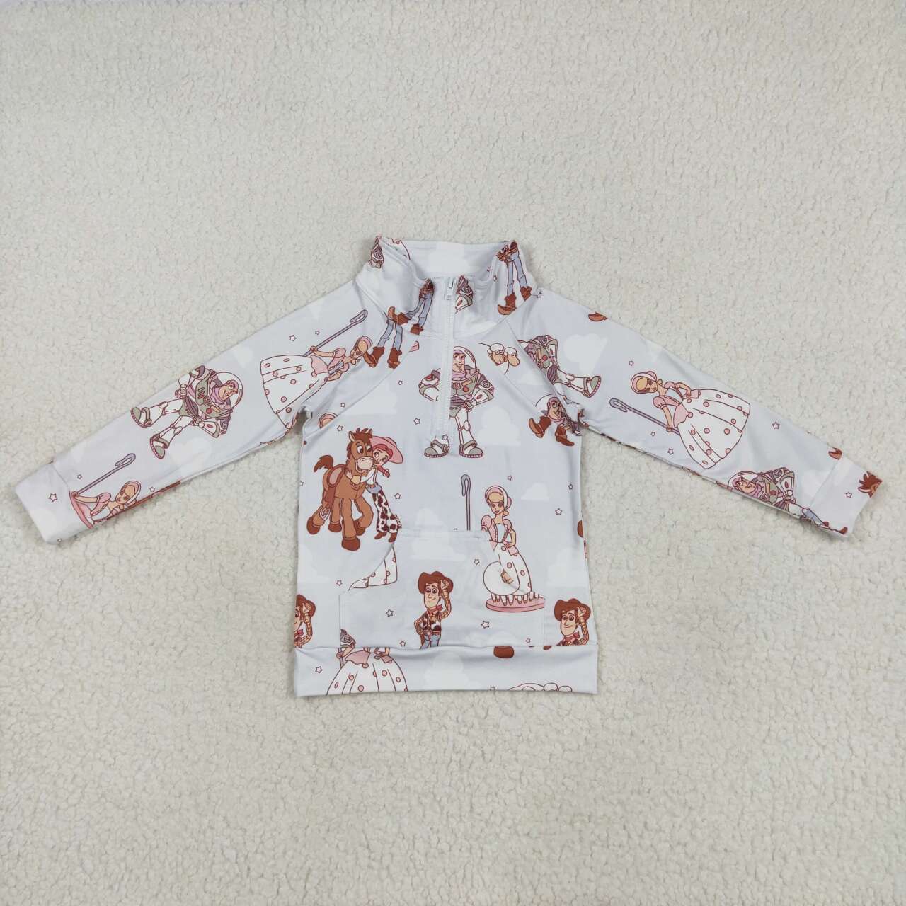 Toddle boy cartoon story top shirt