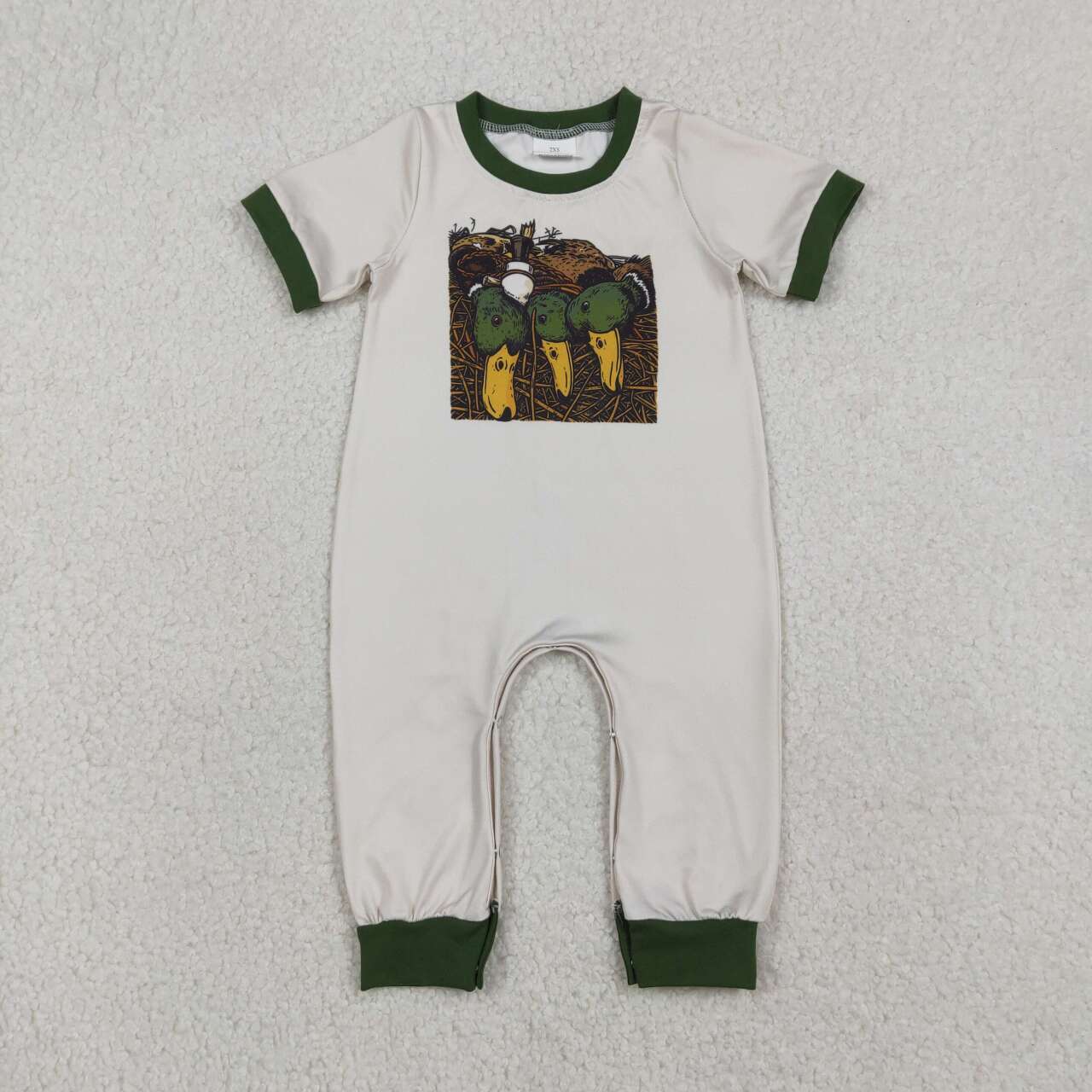 Mallard duck design toddle baby summer romper