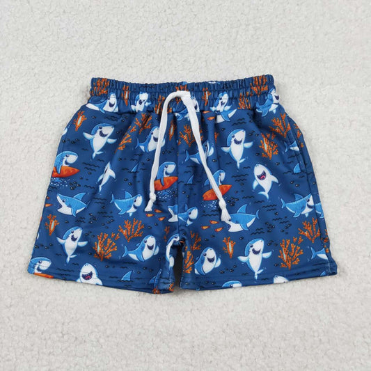 Baby boy beach style summer swim trunks