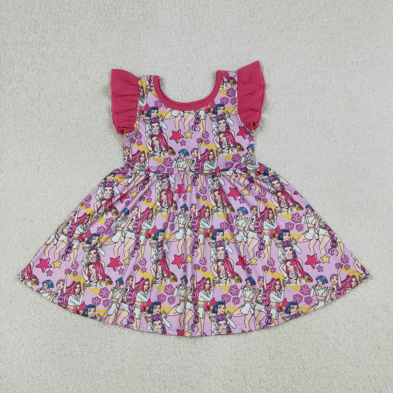 Movie design girls summer dress
