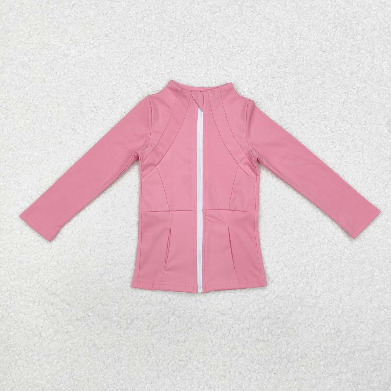 toddle baby girl pink active wear athletic long sleeve sports jacket coat