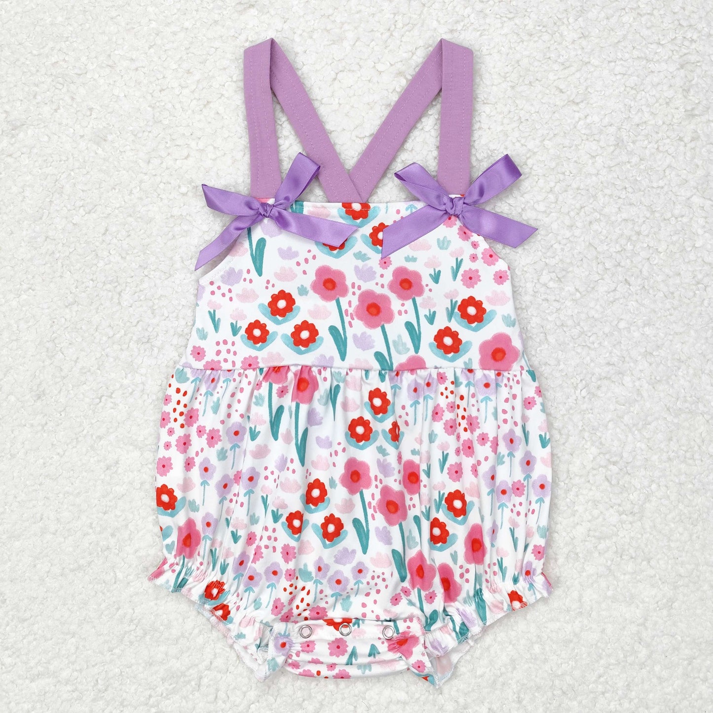 toddle baby girls floral romper