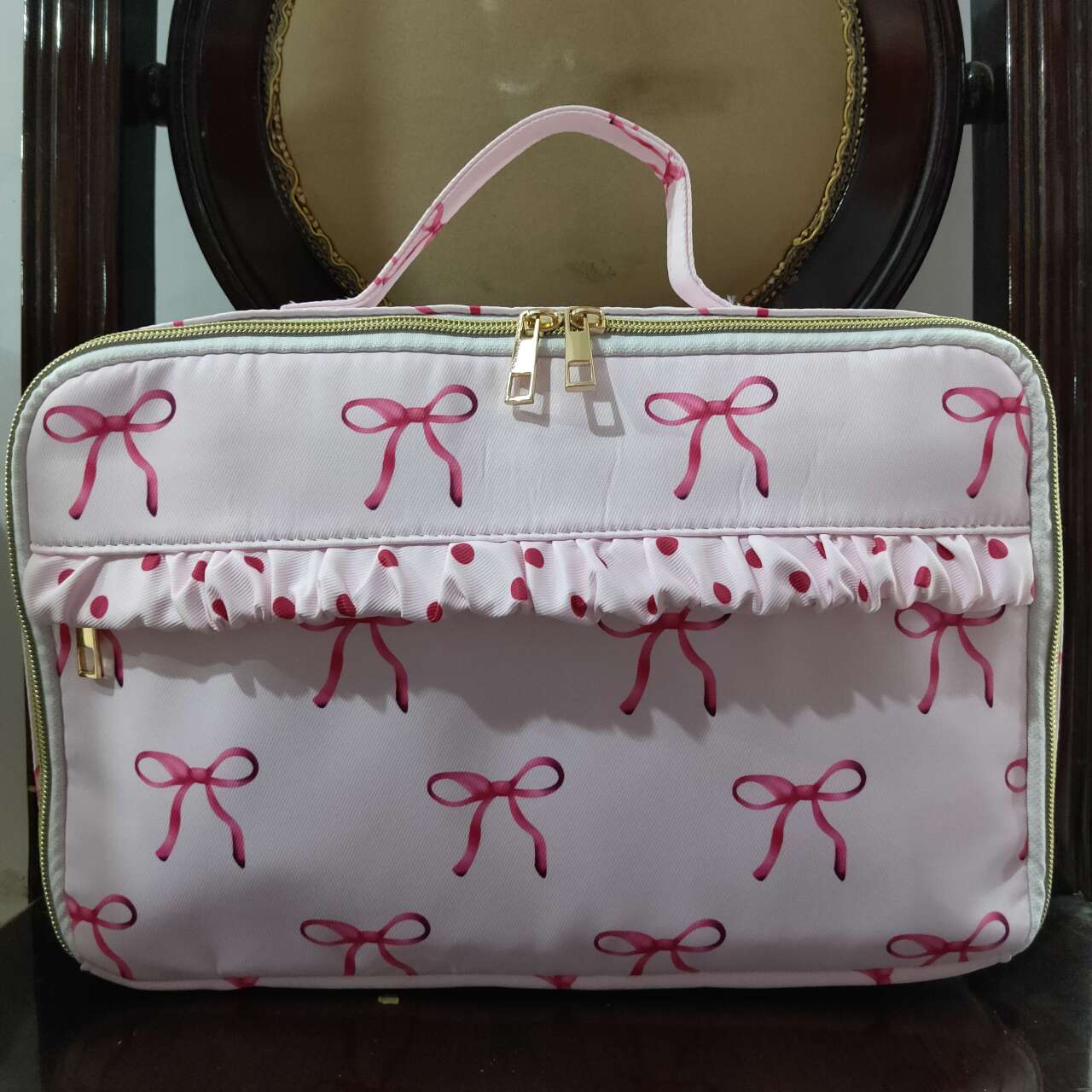 wholesale toddle baby pink bow lunch bag