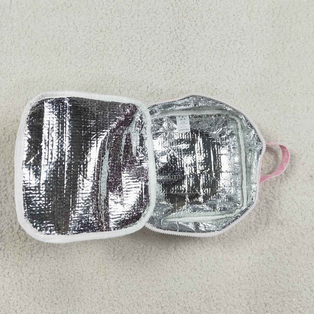 Toddle baby girl pink bow lunch bag
