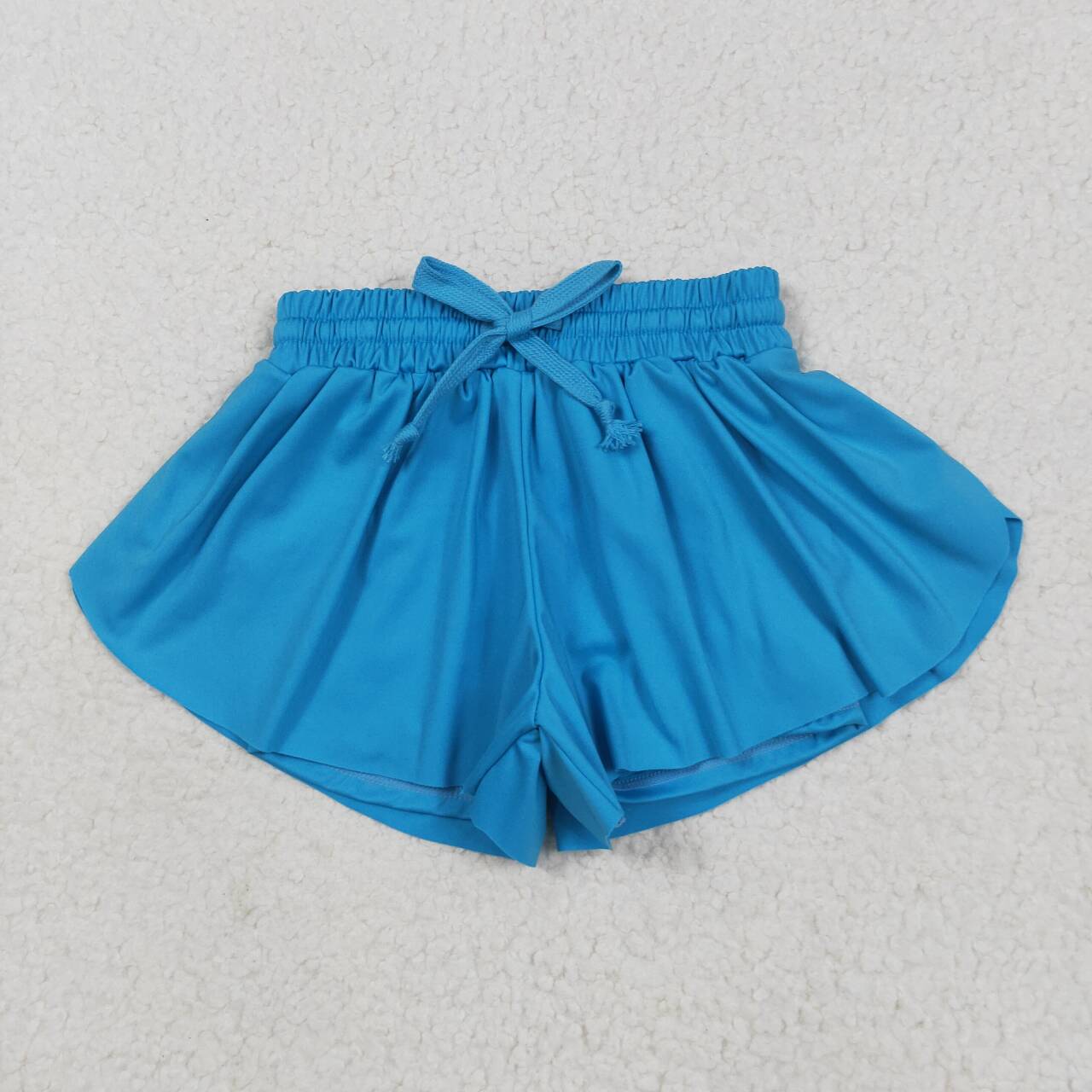 Toddle baby girls blue yoga skirt shorts