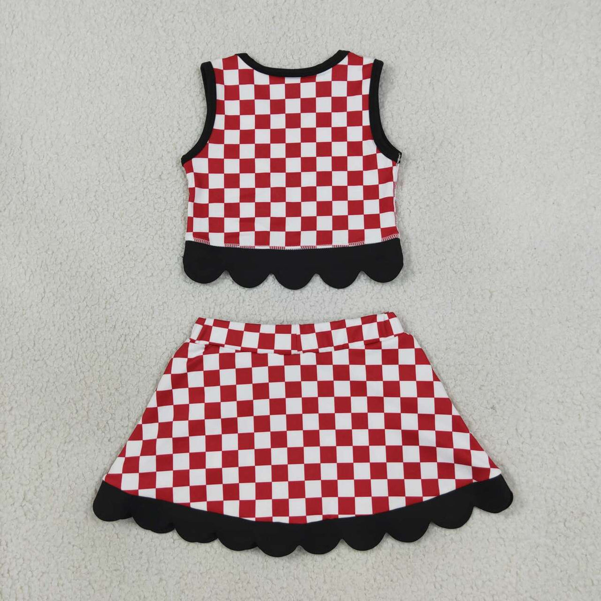 baby girls sleeveless georgia yoga top matching skorts yoga clothing set