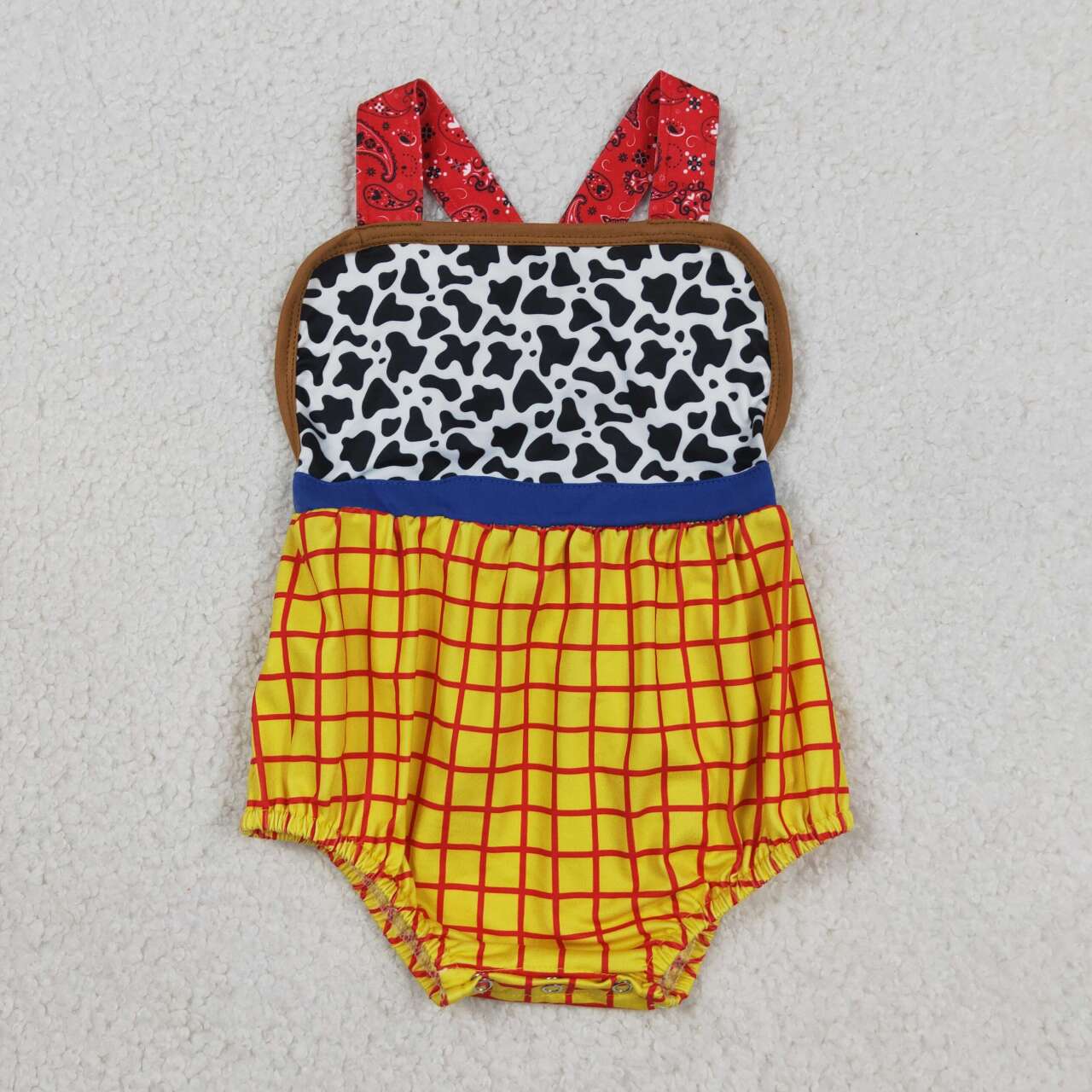 Camo print toodle boy summer romper