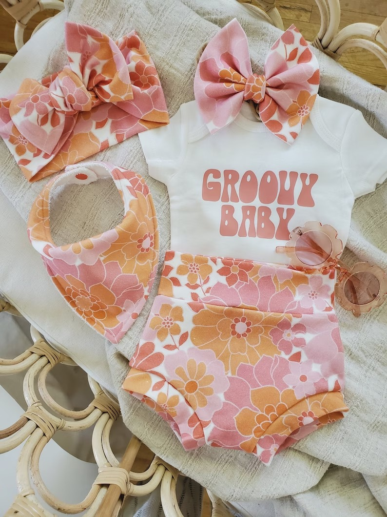 toddle girls groovy bummies set preorder