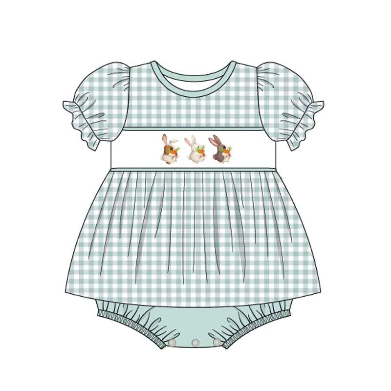 toddle girls three bunny easter bummie set preorder