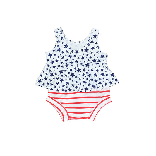 toddle baby girls July 4th bummies set preorder