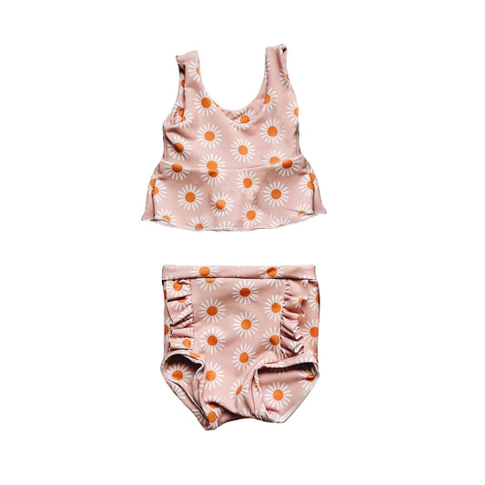 toddle girls flower design bummies set preorder