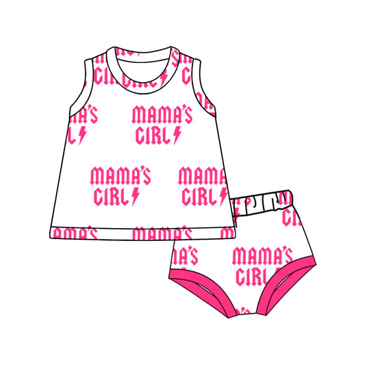 Mamas girl summer bummies set preorder