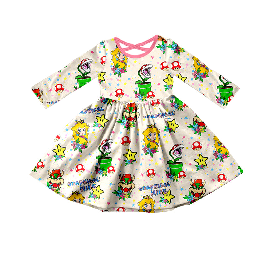 baby girls wholesale cartoon dress preorder