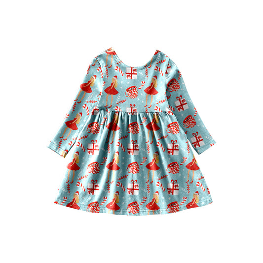 baby girls long sleeve Christmas dress preorder