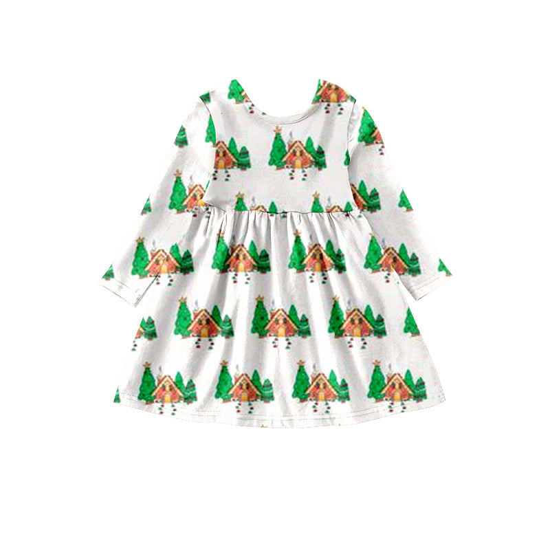 Christmas tree house dress preorder