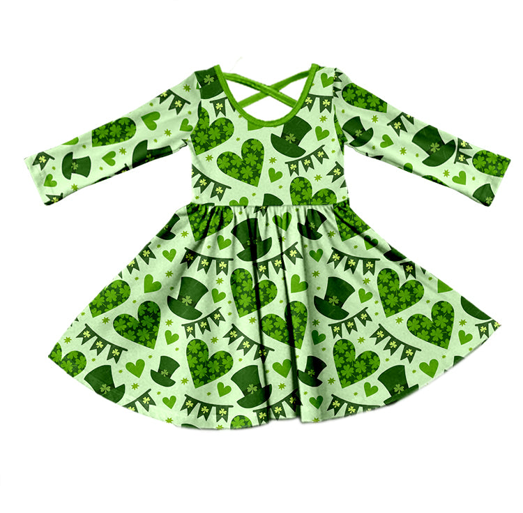 Saint Patrick's Day lucky clover dress preorder