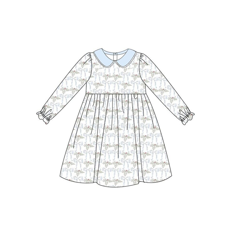 toddle baby girls christmas holly berry dress preorder