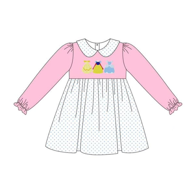 Wholesale toddle baby girls princess design dress preorder