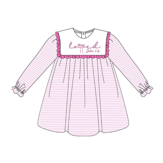 Lord design girls long sleeve dress preorder