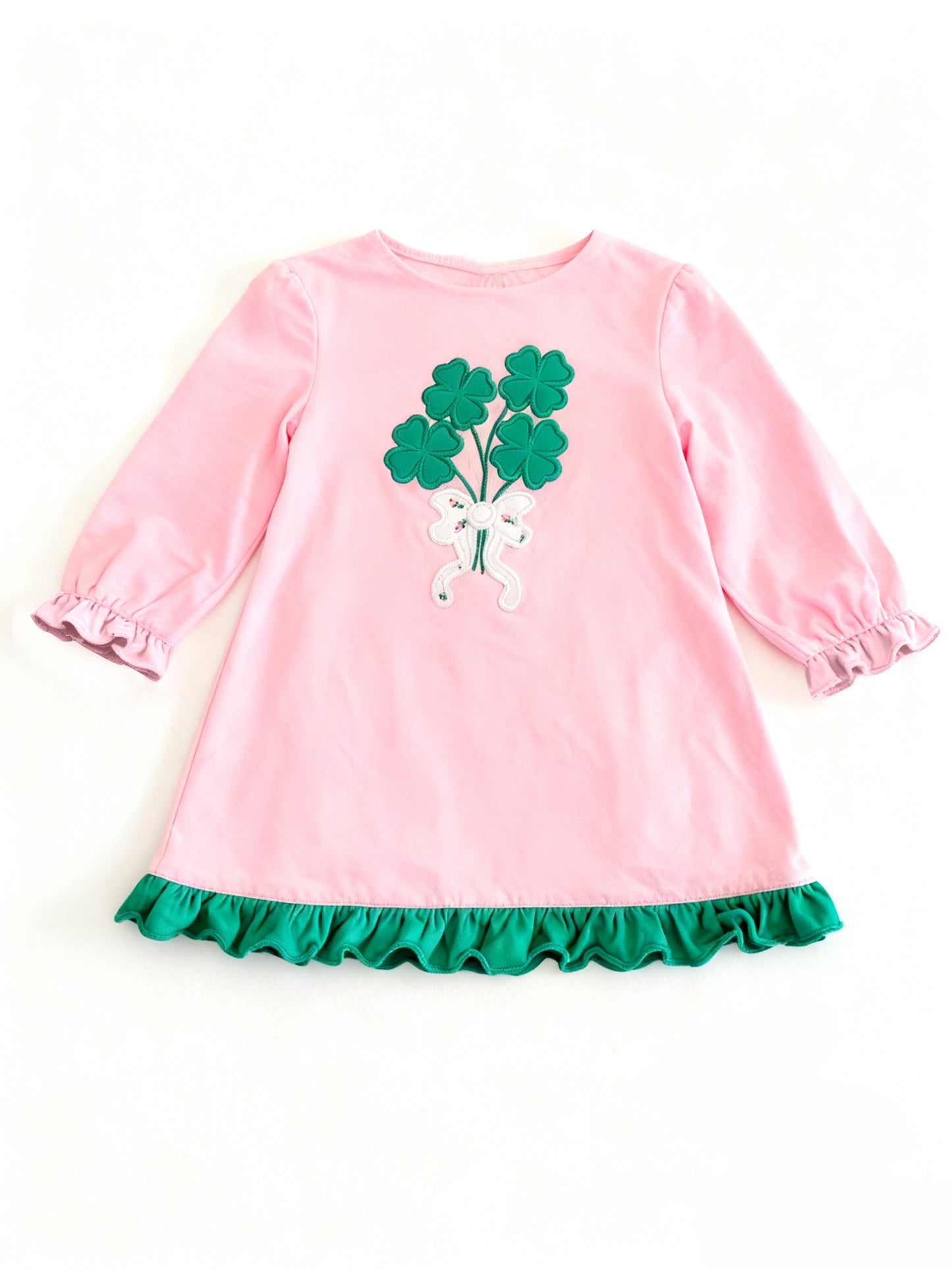 Saint Patrick's Day girls long sleeve dress preorder
