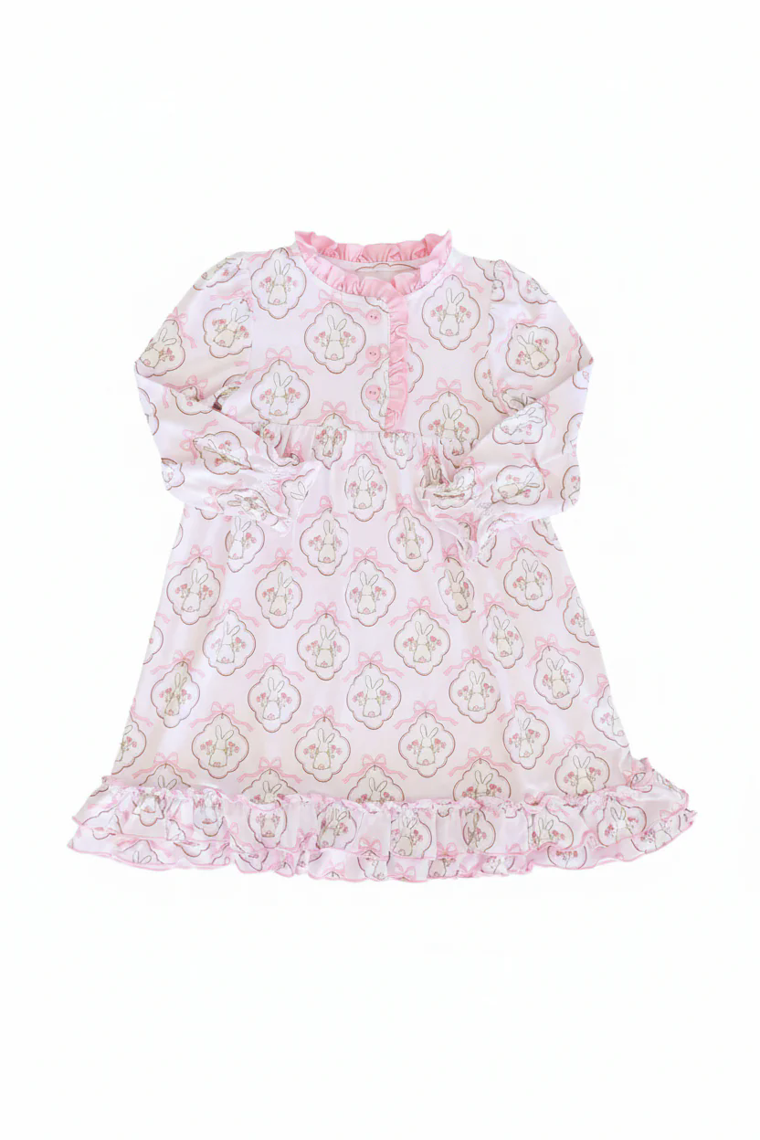 Easter bunny kids baby holiday dress preorder