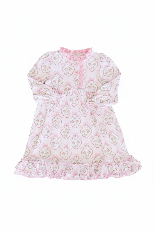 Easter bunny kids baby holiday dress preorder
