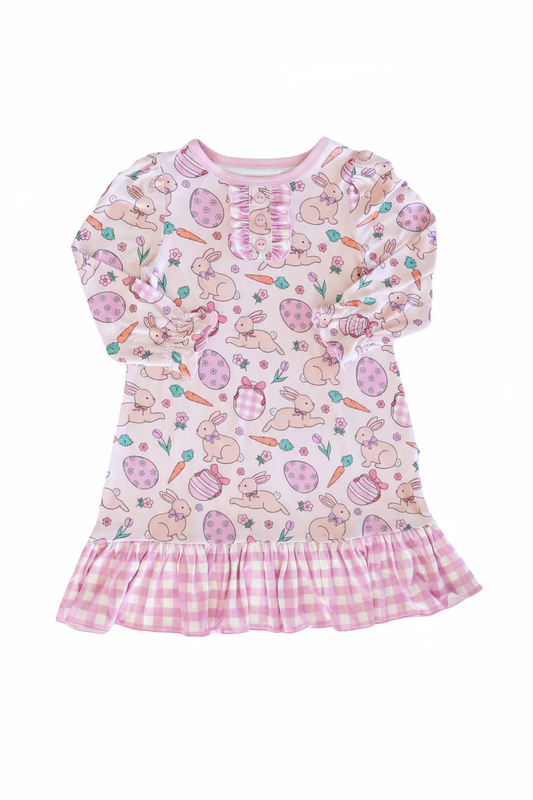 Easter bunny kids baby holiday dress preorder