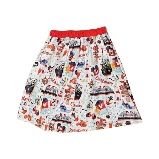 wholesale girls cartoon skirt dress preorder