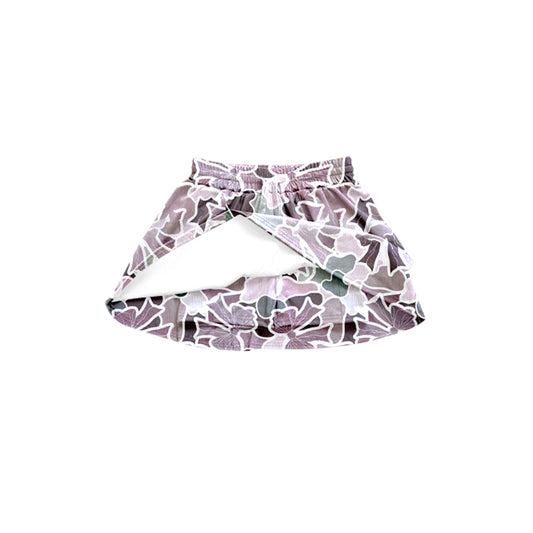 baby girl purple bow summer skirt shorts preorder
