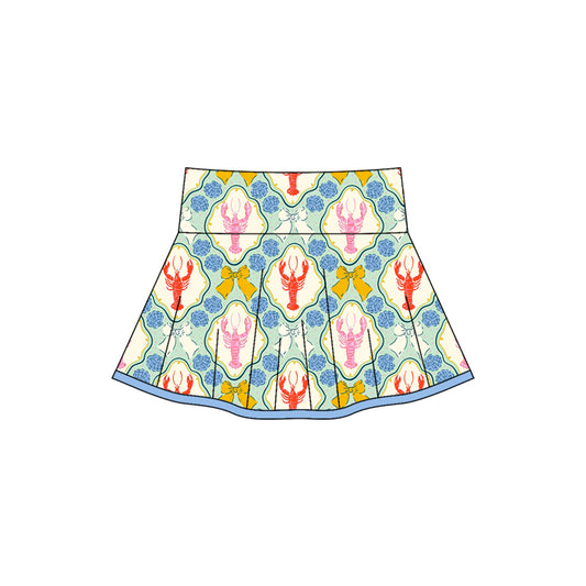 Toddle baby girl crawfish yoga skorts preorder