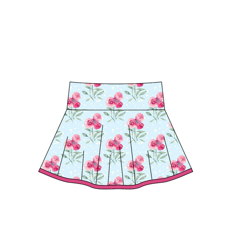Toddle baby hot pink yoga skorts preorder