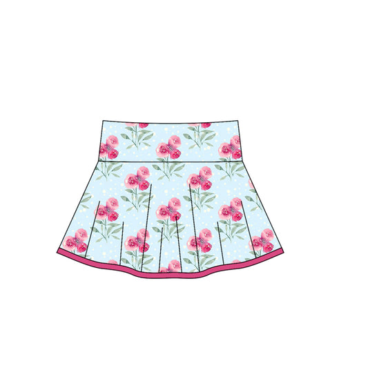 Toddle baby hot pink yoga skorts preorder