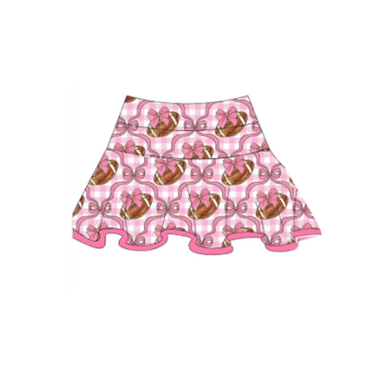 baby girl football summer yoga skirt shorts preorder