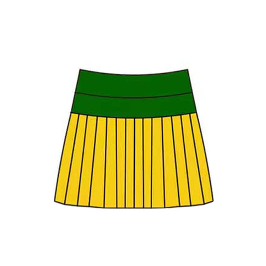 baby girl mardi gras yoga design summer skirt preorder