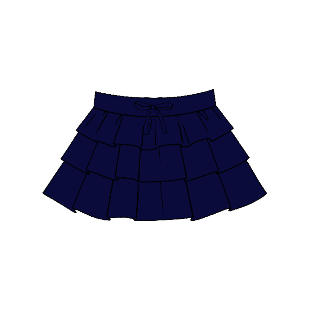 baby girl navy color summer yoga skirt preorder