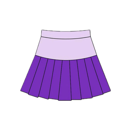 baby girl Mardi Gras color summer yoga skirt preorder