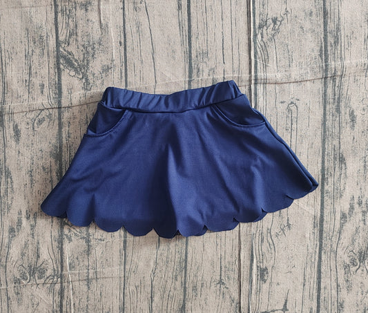 Toddle baby girls navy yoga skirt preorder