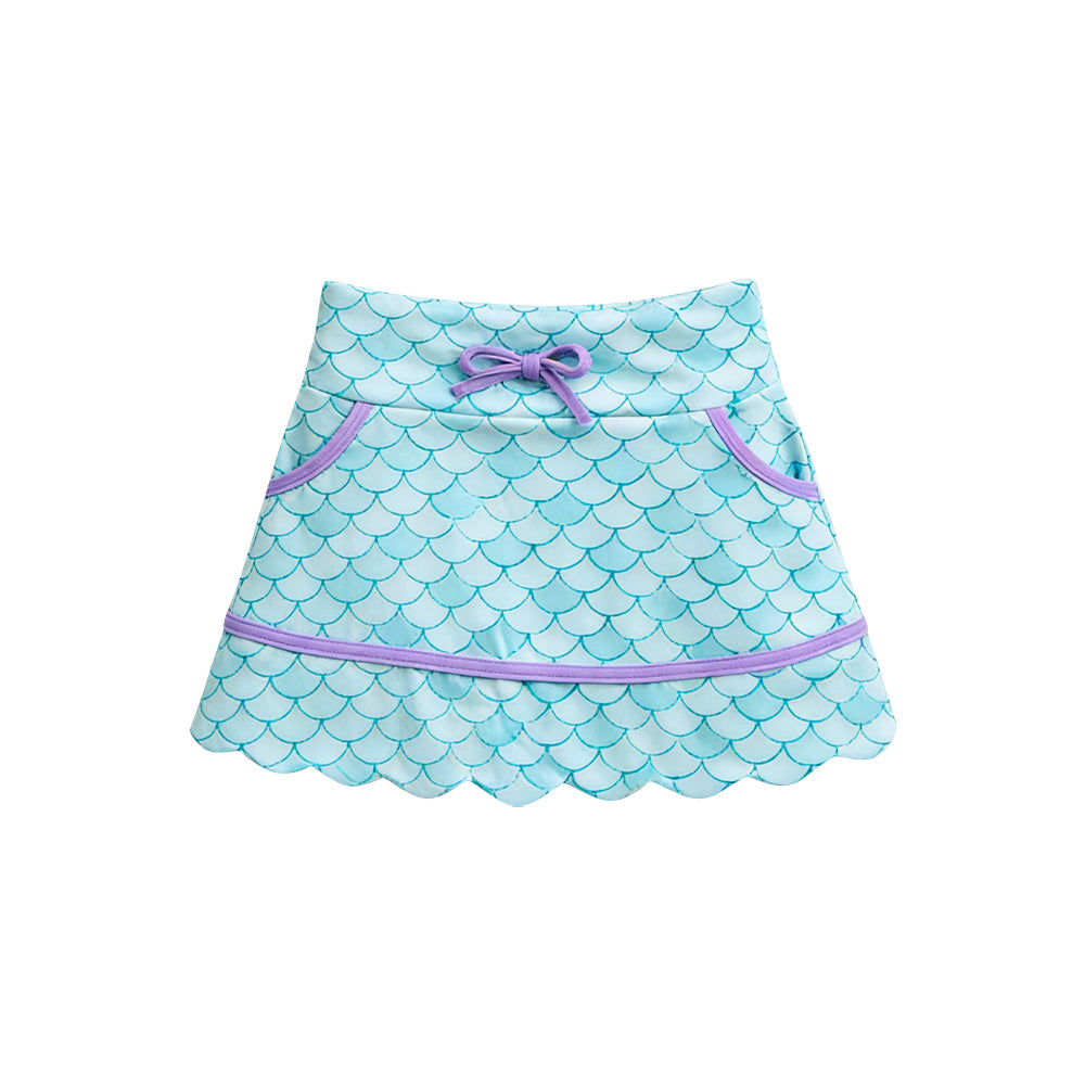 Toddle baby girls mermaid yoga skirt preorder