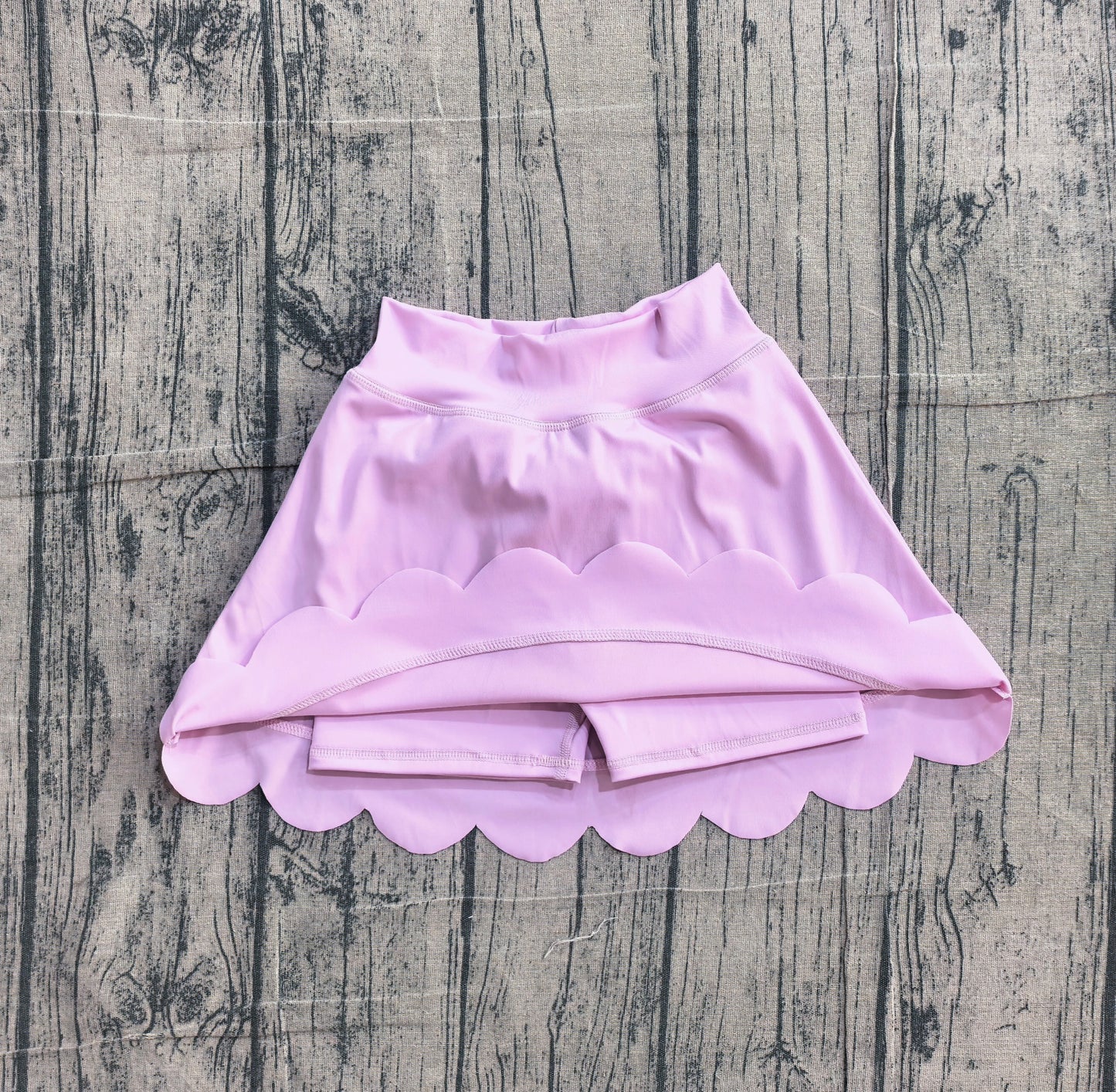Pink color girls summer yoga skirts preorder